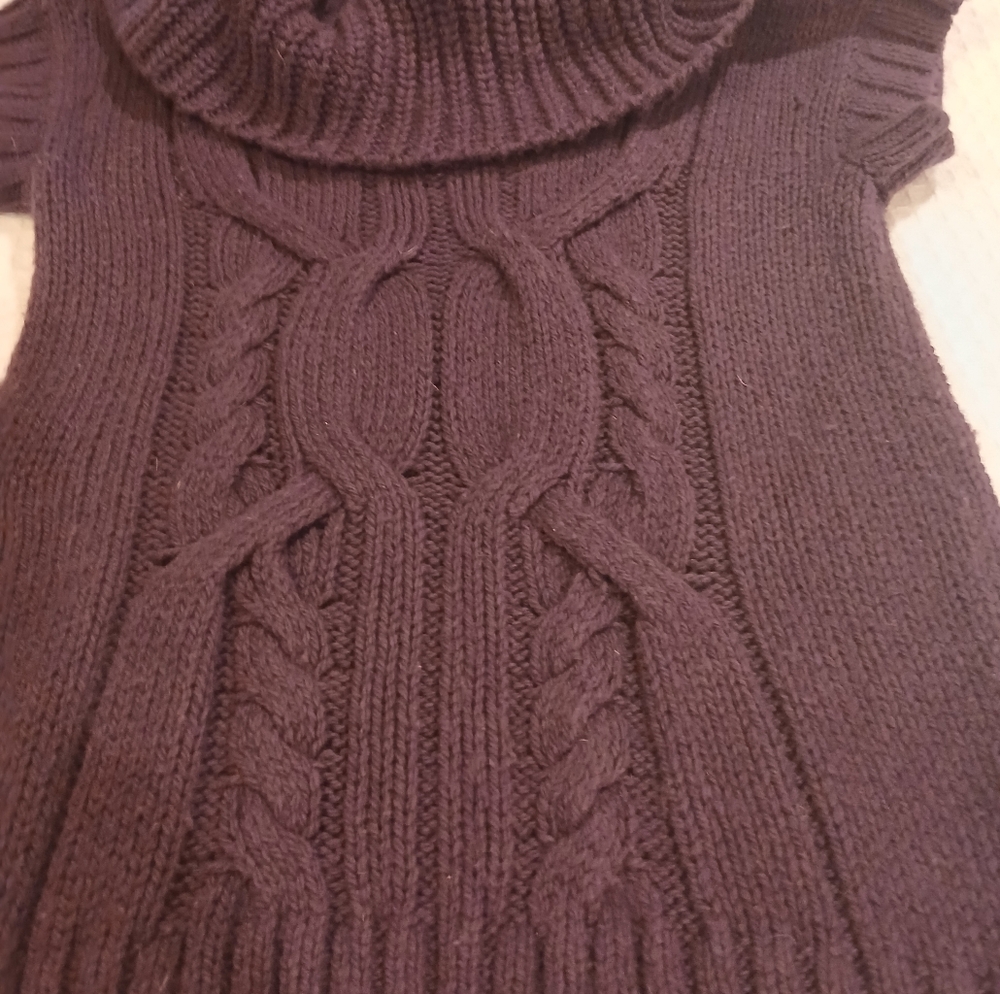 American Eagle SP Women's Cable Knit Sweater - Purple - Picture 2 of 4